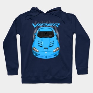 Viper SRT10-bright blue Hoodie